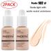 PHOERA 2 Pack Liquid Foundation - Flawless Matte Coverage, Waterproof, 24 HR Oil Control in 102 Nude - Buy Online on GoSupps.com