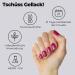 Original Miss Sophie Very Berry UV Gel Nail Foils | 20 Solid Color Nail Polish Strips for Finger & Toenails - Shop Internationally - Buy Online on GoSupps.com