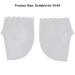 Moisturizing Gel Jersey Socks for Dry Cracked Feet - Silicone Heel Cushion Inserts for Men & Women - Buy Online on GoSupps.com