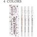 Freckle Abbey Waterproof Freckle Pen - Natural Lifelike Fake Freckle Makeup Tool (4 Colors 4 PCs) - Durable & Easy to Use for Perfect Freckles - Buy Online on GoSupps.com