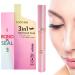 Lash Bond and Seal - Cluster Glue Mascara Long Lasting Individual Lash Mascara Glue Dual-ended Eye Lash Glue Mascara Cluster Eyelash for Women Girls Fanelod