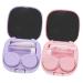 Healeved 2 sentences Contact box contact lens container travel case for contact lenses for contact lenses Lens container for the outdoor area Storage Consistence Collection Box Accompanying Box Sorted 1 7.00x6.80x2.50cm