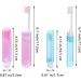 Fengek 10-Piece Mini Folding Travel Toothbrush Kit with Case - Portable for Adults, Camping, Hiking, Business Trips - 2 Styles, 9 Colors - Buy Online on GoSupps.com