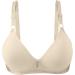 2024 AI Women's Seamless Yoga & Sleep Sports Bra - Front Side Buckle Lace Edge Steel Ring-Free Beige 95 - Optimal Comfort & Adaptation - Buy Online on GoSupps.com