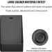 Wall-Mounted Urinal 304 Stainless Steel Urinal Men's Urinal Troughs with Sensor Flush Valve Adult Urinal with Sensor Splash Urinal Used in Bars(Black) - Buy Online on GoSupps.com