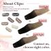 Easyouth Black Ombre Clip in Hair Extensions 14 Inch 70g 7Pcs - Balayage Black to Brown and Blonde Human Hair Clips - Buy Online on GoSupps.com