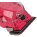 Mini Transparent Barber Clipper Professional Digital Ergonomic Curved Electric Hair Clipper with LED Display for Salon (Red) - Buy Online on GoSupps.com