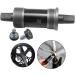 Hoypeyfiy BB-UN26 Square Taper Bottom Bracket 68 * 123/127 / 110mm (Black 1Pcs) 68*110 - Buy Online on GoSupps.com