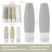 Buy FantasyDay 4 Pack Silicone Travel Set - TSA Approved BPA-Free Containers for Shampoo Cream & Body Care - Portable Travel Accessories (80ml) - Buy Online on GoSupps.com