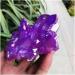 Jukuckv Spiritual Support Green Flame-Halo Quartz Crystal Cluster - Rare Light Green 100-130G - Buy Online on GoSupps.com