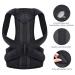 Posture Corrector for Men & Women - Adjustable Back Brace Breathable Full Back Support Improve Posture (Small Black - Buy Online on GoSupps.com