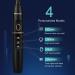 Kingheroes Sonic Electric Toothbrush with 8 Brush Heads & Travel Case - 4 Modes, 60 Days Battery Life, 42000 VPM Motor - Black Electric Toothbrush Set - Buy Online on GoSupps.com