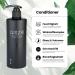 GINZAI Conditioner 300ml - Vegan Ginseng Formula for Dry & Brittle Hair Shine & Protection Worldwide - Buy Online on GoSupps.com