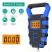 ORIA Digital Fishing Scale with Ruler - 110lb/50kg Waterproof Luggage Scale with Measuring Tape and Backlit LCD Display - Blue - Buy Online on GoSupps.com