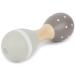Bieco Baby Rassel Wood Hedgehog & Dumbbell Rattles | 2 Set | 19 cm | Musical Instruments for Children | Montessori Rattles for Baby 0-6 Months & 1 Year+ - Buy Online on GoSupps.com