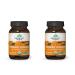 ORGANIC INDIA Turmeric Curcumin Herbal Supplement - Immune System Support Healthy Inflammatory Response Whole Root Supplement Organic Trikatu USDA Certified Organic Non-GMO - 90 Capsules 2 Pack