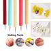 JASSINS 5PCS Nail Art Silicone Sculpture Pen - Dual Head Dotting Drawing Painting Tool Set - Buy Online on GoSupps.com