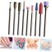 minkissy Nail Set Manicure Drill Bits Nails Kit Diamond Drill Bits Professional Nail Drill Acrylic Nails Drill Bit Acrylic Nail Polishing Kit Nail Kits Corundum Earphone Metal - Buy Online on GoSupps.com