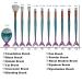 11pcs Mermaid Makeup Brush Set with Cute Bag - Perfect Foundation Eyeshadow & Blush Brushes for Girls | Ideal Christmas & Birthday Gift - Buy Online on GoSupps.com