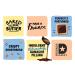 Michel et Augustin Gourmet Chocolate Cookie Squares Gift Box | 12 Individually Wrapped French Bars with 4 European Shortbread Cookies per Bar - Buy Online on GoSupps.com
