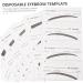 Housoutil 6 Pcs Stickers Makeup Tools Eyebrow Sticker Eyebrow Template for Makeup Mold Make up Miss Micro Edge - Buy Online on GoSupps.com