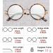 Retro Round Blue Light Blocking Reading Glasses - Vintage Metal Frame Tortoiseshell Eyewear for Men & Women - Buy Online on GoSupps.com