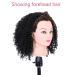 Fancy Afro Kinky Wig - Short Curly Heat Resistant Half Wig for Women - Synthetic Party Cosplay Hairpiece - Buy Online on GoSupps.com