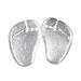 Gel Slipper Pads Clear Gel Insoles for Sandals Shoe Insoles Foot Cushion Pad Metatarsal Thong Toe Guard Forefoot Support Forefoot Cushion Inserts Non Self Padding Heel Damping Miss Medium As Shown Medium