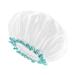 Mikimini White Shower Hood for Women & Girls - 2-Pack Double Waterproof Reusable & Washable Soft & Convenient - Buy Online on GoSupps.com