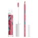 Wet n Wild Saved By The Bell Bayside Beauties Lip Kit - Lip Plumping Gloss & Liner - High Shine Tinted Gloss - Bubblegum Scent - Lisa 1114542 - Buy Online on GoSupps.com
