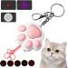 Dasfie USB Rechargeable Training Chaser Interactive Toy Pointer 5 Adjustable Patterns Interactive Cat for Indoor Cats Dogs Pets White - Buy Online on GoSupps.com