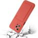 Tivenfezk Nadoli iPhone 15 Pro Max Silicone Case - Ultra Thin Shockproof Scratch-Resistant Wallet Design with Credit Card Holder - Plum Red - Buy Online on GoSupps.com