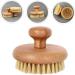 FRCOLOR 2 Pcs Bath Brush Set - Portable Massager & Scrubber for Body| Dead Skin Exfoliation| Handled Design| 10x10cm Sisal Brushes - Buy Online on GoSupps.com