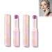 Zynewa Crystal Jelly Eyeshadow Stick Hydrating and Shimmering Eyeshadow Pencil Lightweight Luminous Eye Makeup