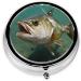 Underwater Catfish Printed Mini Pill Box | 3 Compartment Travel Organizer | Portable Medicine Case for Home & Office - Buy Online on GoSupps.com