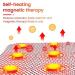 Self-heating Lumbar Brace Belt Magnetic Back Brace Belt Back Support Brace With 21 Self-Heating Tourmaline Magnets Lower Pain Massager Magnetic Therapy Back Waist Support Black M/Medium Black M/Medium - Buy Online on GoSupps.com