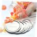 POPETPOP 120 Pcs Mason Jar Lids Canning Lids Mason Jar Strainer Lid Glass Jars Lids Sprouting Wide Mouth Lids Mason Jar Sealed Tool Coffee Stuff Mason Jar Covers Split Sealing Cap Tinplate Silverx4pcs 7X7X0.2CMx4pcs - Buy Online on GoSupps.com