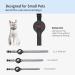 Kocnydey Reflective Airtag Cat Collar - Adjustable Anti-Wing Collar for Cats & Small Dogs (Black XS 19-26cm) | Apple AirTag Compatible - Buy Online on GoSupps.com