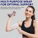 Elastic Bandage Wrap Set - 3 Pcs Compression Latex Free | Self-Closure for Legs Knees Ankles & More - Buy Online on GoSupps.com