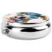French Bulldog Round Pill Box - 3 Compartment Portable Travel Organizer for Vitamins & Medications - Buy Online on GoSupps.com