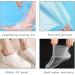 Liners Hand or Foot Disposable Thermal Heated Mitt Clear Plastic Disposable Booties Paraffin Bath Liners for Foot Pedicure Hot Spa Wax Treatment Foot Covers Bags(100Piece) - Buy Online on GoSupps.com