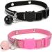 Mogokoyo Personalized Reflective Cat Neck Band - Adjustable Safety Collar with Name & Phone Number | 2-Pack (Black & Pink) - International Shipping - Buy Online on GoSupps.com