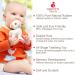 CaaOcho Pure Natural Rubber Baby Teether Toy - Mia The Lamb - Without Holes BPA Free Teething Toy  Textured for Sensory Play  Sealed Hole  Hole Free Natural Teether  Reaches Molars - Buy Online on GoSupps.com