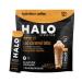 HALO Iced Caramel Latte - Energy Drink Powder Healthy Coffee Mix for Hydration with Electrolytes Caffeine Vitamins and Minerals - 20 Calories - Keto and Low Calorie - 1 x 12 Sticks