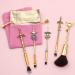 Dan & Dre 5-Part Make-Up Brush Set - The Legend of Zelda | Perfect Cosplay Gift | Women's Cosmetics with Storage Bag - Buy Online on GoSupps.com