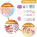 Beaupretty 3 Sets Children's Nail Art Toys Toddler Nail Polish Toddler Toy Makeup Toy Nail Accessories Charms Age 8-12 Nail Kid Fake Nails Nail Polish Kit Birthday Present Make up 3d Paper - Buy Online on GoSupps.com