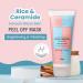 NN Rice & Ceramide Peel-Off Mask in Korean Glass 100g | For flawless skin and a radiant complexion | Paraben-free - Buy Online on GoSupps.com