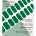 Wahrshei 20pcs Green UV Gel Nail Foil Strips | Self-Adhesive Gel Nail Stickers & Wraps for Perfect Nail Art - Buy Online on GoSupps.com