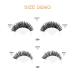 Reusable Self-Adhesive Waterproof Eyelashes - Natural & Bushier - 2 Pairs with Portable Boxes - Perfect Valentine Gift for Women Girls - Buy Online on GoSupps.com