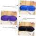 Hemoton 4pcs Blackout Sleep Masks for Uninterrupted Sleep - Nap Blindfold Eyeshade Set for Travel - Polyester Cloth Material - Buy Online on GoSupps.com